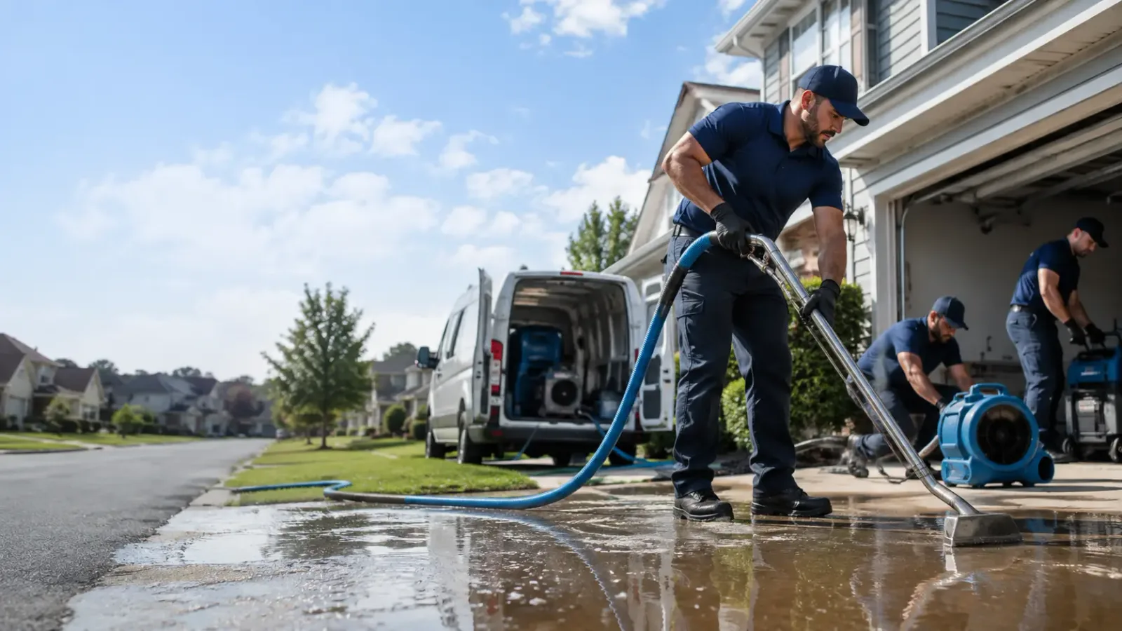 Flood Damage Restoration in New Eagle, PA